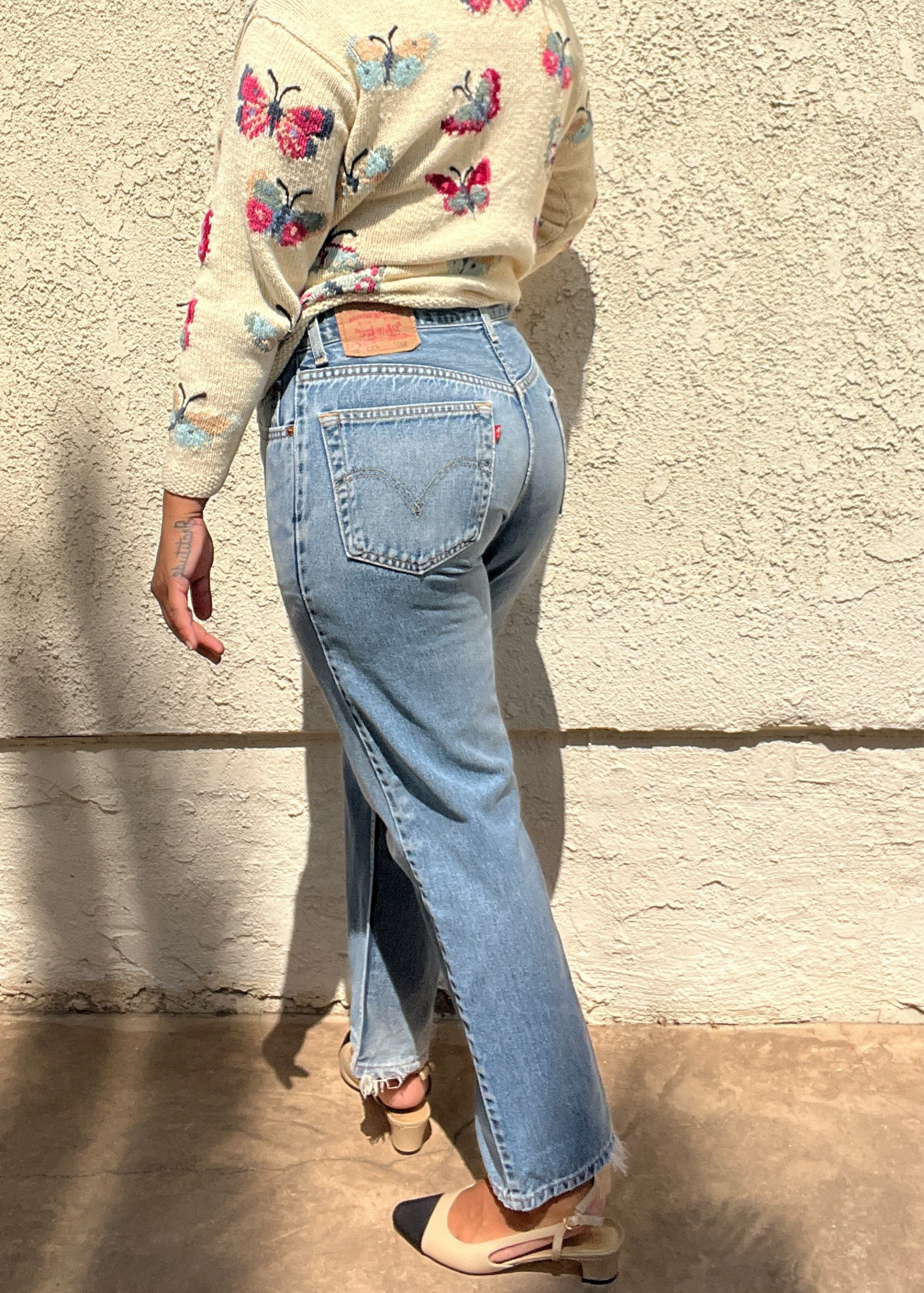 Vintage Levi's 505 in Light Wash